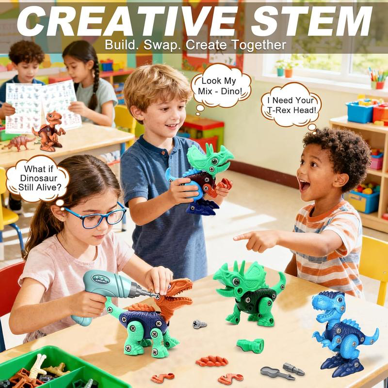 Build-A-Saurus STEM Kit